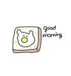 シンプル表情くま。（個別スタンプ：8）
