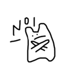 うさぎっぽいなにか（個別スタンプ：3）
