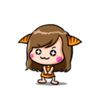 Adorable Girl - nekomimi（個別スタンプ：2）