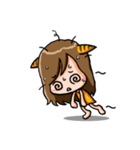 Adorable Girl - nekomimi（個別スタンプ：5）