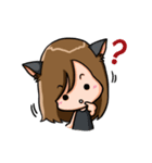 Adorable Girl - nekomimi（個別スタンプ：31）