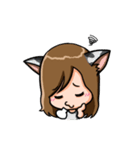 Adorable Girl - nekomimi（個別スタンプ：39）