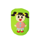 色画用紙すたんぷ（個別スタンプ：1）