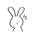 うさちん。（個別スタンプ：3）