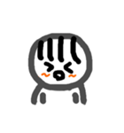 顔の表情する子（個別スタンプ：7）