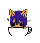 ねこ耳friends（個別スタンプ：1）