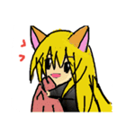 ねこ耳friends（個別スタンプ：8）