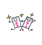 ウキウキワクワクするスタンプ（個別スタンプ：8）