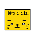 しっかり文字で みやすい 使える丁寧語（個別スタンプ：30）