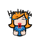Square Salarywoman（個別スタンプ：4）