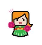 Square Salarywoman（個別スタンプ：13）