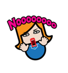 Square Salarywoman（個別スタンプ：14）