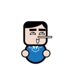 Square Salaryman（個別スタンプ：3）