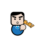 Square Salaryman（個別スタンプ：7）