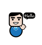 Square Salaryman（個別スタンプ：22）
