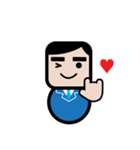 Square Salaryman（個別スタンプ：32）