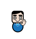 Square Salaryman（個別スタンプ：33）