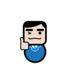 Square Salaryman（個別スタンプ：35）