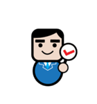 Square Salaryman（個別スタンプ：36）