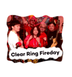 Clear Ring Fireday No.2（個別スタンプ：1）