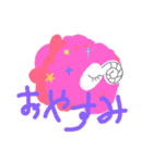 あいさつポン（個別スタンプ：4）