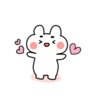 cute Bunny Buddy（個別スタンプ：3）