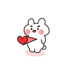 cute Bunny Buddy（個別スタンプ：4）