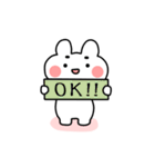 cute Bunny Buddy（個別スタンプ：5）