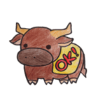 牛のボウちゃん（個別スタンプ：2）