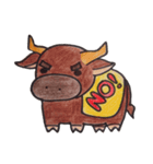 牛のボウちゃん（個別スタンプ：3）