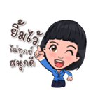 Office Sales Girl（個別スタンプ：3）