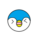 水色ペンギンのペンペン（個別スタンプ：4）