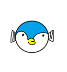 水色ペンギンのペンペン（個別スタンプ：6）