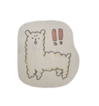 うさ屋さんスタンプアルパカ入り（個別スタンプ：5）