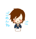 「ちびキャラ」スタンプ（個別スタンプ：3）