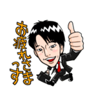 頑張るマコト先輩の一日（個別スタンプ：4）