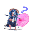 Samurai dog masamune（個別スタンプ：7）