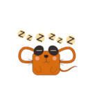 Quartet cool mouse treasure（個別スタンプ：15）