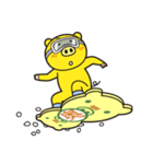 明方ハム 真っ正直な豚たち（個別スタンプ：8）