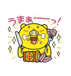 明方ハム 真っ正直な豚たち（個別スタンプ：27）