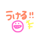 シンプルな返事。（個別スタンプ：10）