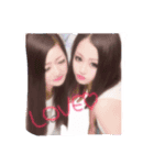 姉妹。（個別スタンプ：1）