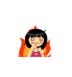 Muffy The Mood Swing Girl（個別スタンプ：6）