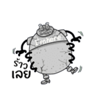 Tick on the dog's ear（個別スタンプ：14）