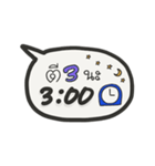 タイ語で時間を伝えるスタンプ（AM）（個別スタンプ：7）