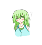 感情豊かなエルフ娘（個別スタンプ：13）