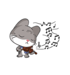 Meow the Tabby Cat : Animated Sticker（個別スタンプ：1）