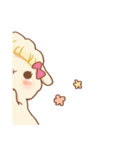 rabbit NANA ＆ sheep RIRI（個別スタンプ：25）