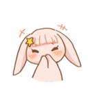 rabbit NANA ＆ sheep RIRI（個別スタンプ：35）