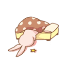 rabbit NANA ＆ sheep RIRI（個別スタンプ：37）
